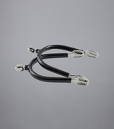Premier Equine Rubber Covered Roller Ball Spurs